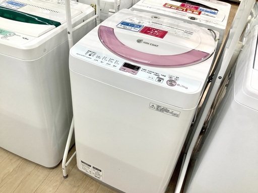 6ヵ月保証付！SHARP(シャープ)の全自動洗濯機 ES-GE60N をご紹介！