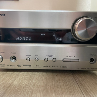 ONKYO 5.1ch対応 ホームシアターシステム SA-205HD リモコン付