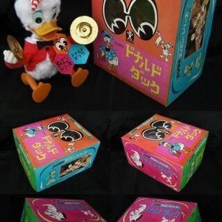 1960年代バンダイディズニーシリーズ☆シンバル・ドナルドダック