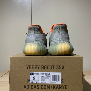アディダスイージーブースト YEEZY 350 V2 DESSERT SAGE 27cm