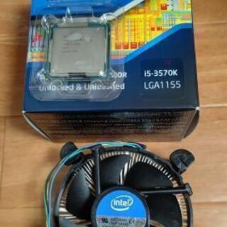 CPU intel  Core i5 3570K ファン付き