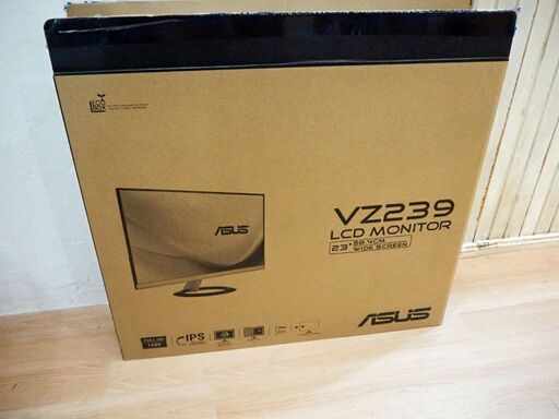 使用僅か◆ASUS フレームレス モニター 23インチ IPS 薄さ7mmウルトラスリム(VZ239HR)◆