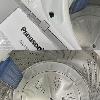 美品【 Panasonic 】パナソニック 洗濯5.0kg 全自動洗濯機 シンプル