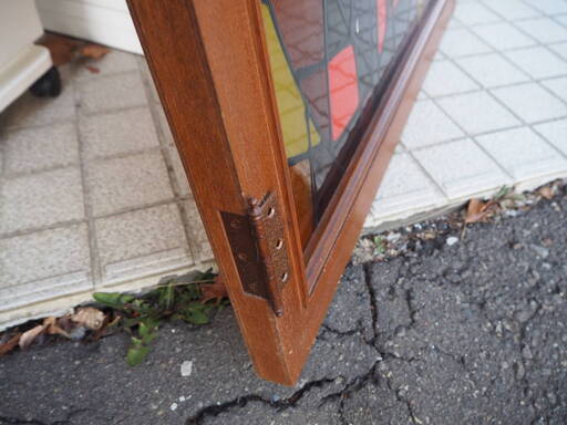◇レトロ・アンティーク ステンドグラス ドア 扉 窓 ヴィンテージ