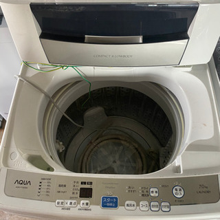 AQUA 7キロ洗濯機