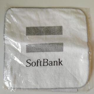 新品　Softbank♪ミニタオル ハンドタオル ハンカチ