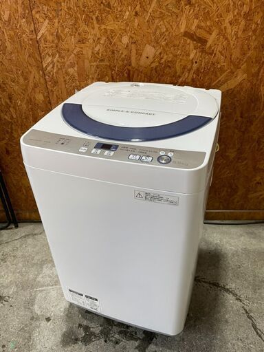 K0203　シャープ　洗濯機　5.5㎏　2016年