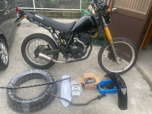 セロー225 cbr250エンジン　難あり
