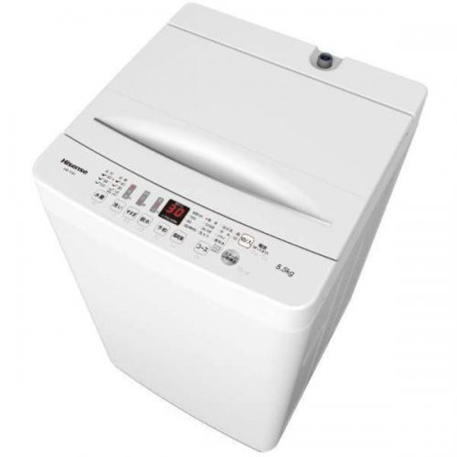 全自動洗濯機  HW-T55D [洗濯5.5kg /乾燥機能無 /上開き]
