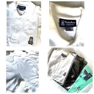 Psycho Bunny ゴルフ　ポロシャツ　メン　ニューヨーク　サイズ3ウエア - 服/ファッション