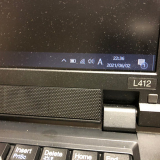 ノートパソコン Lenovo thinkpad L412