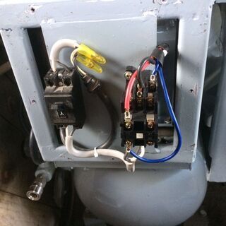 中古コンプレッサー日立100V1馬力改装品 おまけ付き