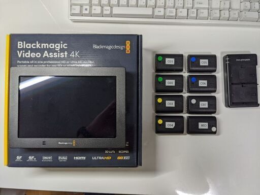 【映像機材】Blackmagic Video Assist 4K (バッテリー付き)