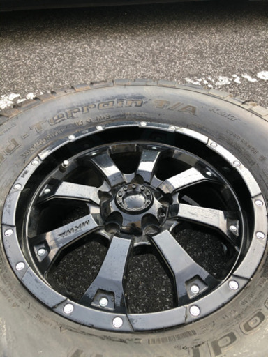MKW 17インチホイール+(マッドテレーン35 おまけ) 【公式通販】 MKW 17インチホイール+(マッドテレーン35 おまけ) 【公式通販】