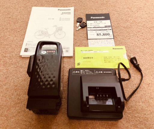 パナソニック ビビ SX チョコブラウン 美品！ 引き取り限定