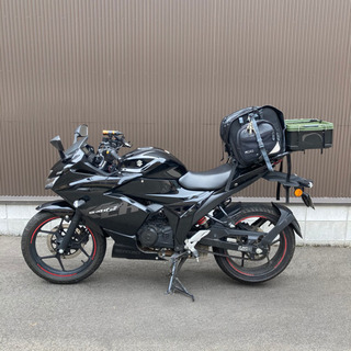 Suzuki GixxerSF 150 キャンプツーリング仕様