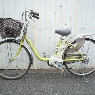 電動アシスト自転車6月-2　パナソニック　26インチ　バッテリー　充電器付き