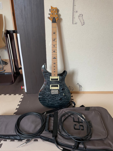 受け渡し予定あり！　この価格は今月まで！PRS　SE Custom 24 RoastedMaple  ギター　ベルデンハンドメイドケーブル　純正ソフトケース付き