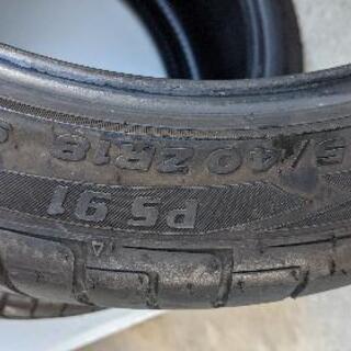 【ネット決済】245/40R18 バリ山中古 5千円