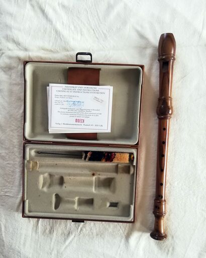 リコーダー　メック　Moech 739（4306）ロッテンブルグ　アルト　バロック式　中古