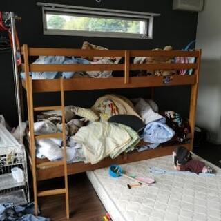 【ネット決済】ニトリの二段ベッド！！