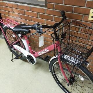 自転車　26インチ　REXBURG　ピンク　C2106012