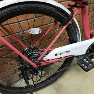 自転車　26インチ　REXBURG　ピンク　C2106012