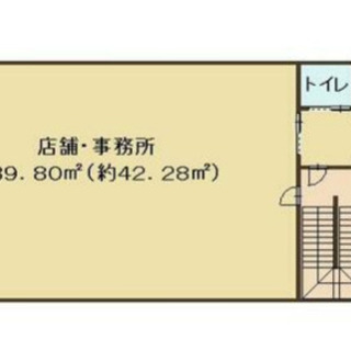 ★貸店舗・事務所★古市駅２分　元金融機関　何商可　１階部分１３９...