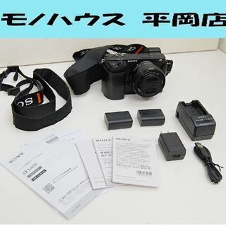 美品 SONY デジタル一眼レフカメラ α6400 ILCE-6...