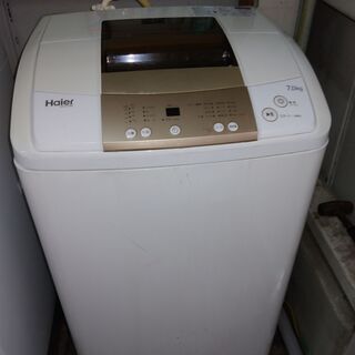 格安中古短期使用　全自動洗濯機　７ｋｇ　ハイアールＪＷ－ｋ７０Ｍ...
