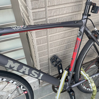 ロードバイク masi 鍵付き スタンド付き