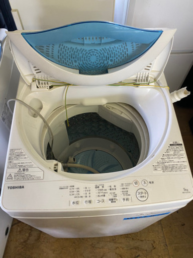 TOSHIBA5キロ洗濯機！
