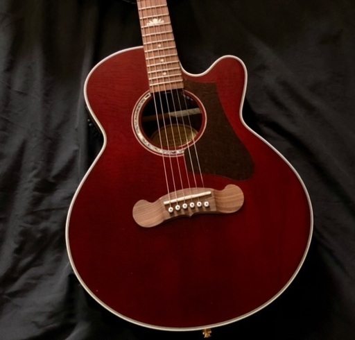2018 Epiphone EJ-200 SCE Coupe / Wine Red 無傷新古品 ！