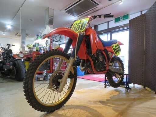 □HONDA CR125R JE01 ホンダ 1986年 オレンジ 125cc レース車 パーツ □HONDA CR125R JE01 ホンダ 1986年 オレンジ 125cc レース車 パーツ