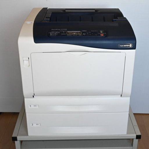 Xerox A3レーザープリンター C3350　2段トレイ、両面ユニット