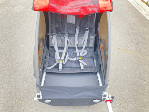 【欠品なし】チャイルドトレーラー BURLEY(バーレー)ハニービー 2人乗り ハニービー(HONEY BEE™) - 公式バーレー(Burley)自転車用ベビーカー