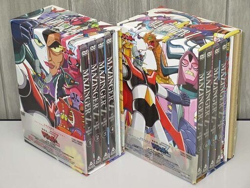 sa0638  マジンガーZ　TVシリーズ　DVD-BOX1\u0026DVD-BOX2　初回生産限定 　第1話～第92話収録　DVD16枚セット　映像・封入特典付き 　ニュープリント・コンポーネントマスター　ロボットアニメ