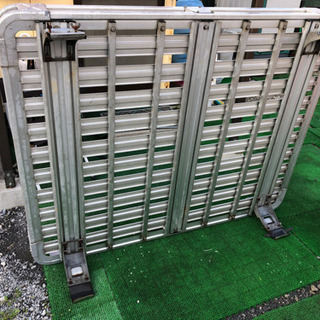 最終緊急値下げ❗️ハイエース等にアイバワークス　アルミキャリア　ベースのみ