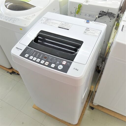 USED　ハイセンス　5.5kg洗濯機　HW-E5502