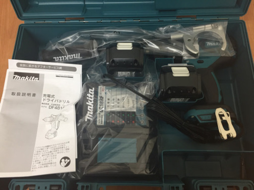 Makita マキタ 充電式ドライバドリル18V DF481DRGX F03-13 未使用品