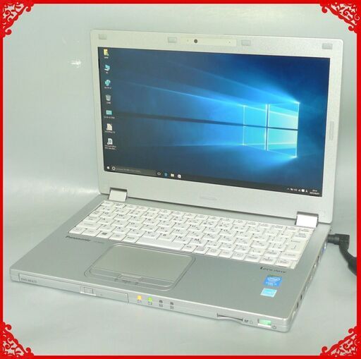 在庫処分 送料無料 日本製 ノートパソコン 中古良品 SSD-256G Win10 12.5型 Panasonic CF-MX3L16CS 第4世代Core i5 8GB DVDRW 無線LAN Bluetooth Office
