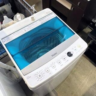 【ネット決済・配送可】全自動洗濯機２　Haier JW-C55A...