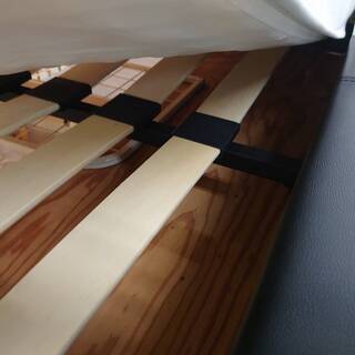 【愛品倶楽部柏店】ニトリ　Nスリープ　クッションフレーム　ダブルベッド【店舗同時販売中】