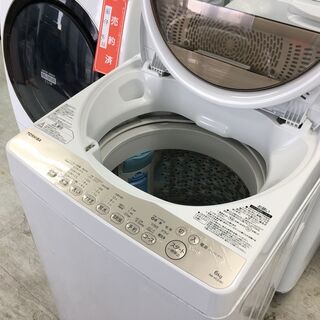 東芝6.0K洗濯機2016年製分解クリーニング済み！