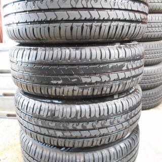 深溝15インチタイヤ ブリヂストン 175/60R15 社外アルミ付き 4本セット 