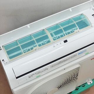 【早割!!】6~9畳用エアコン・1年保証・2017年製・取付工事込み!!【№39】 - 家電