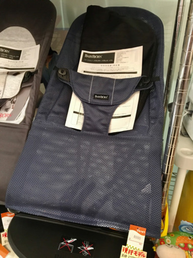 ■店頭引取限定■超美品☆ベビービョルン　現行モデル　メッシュバウンサー♫
