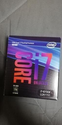Intel　i7 8700k　6月５日に店頭持ち込み予定なのでそれまでの販売です