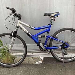 整備済 GIANT ROCK-6000　フルサス　マウンテン アルミ 24速 フレームサイズ470mm