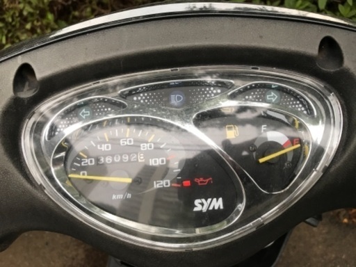 人気車種 SYM x'pro 100 36092km セル始動 好調 格安配送可能 自賠責